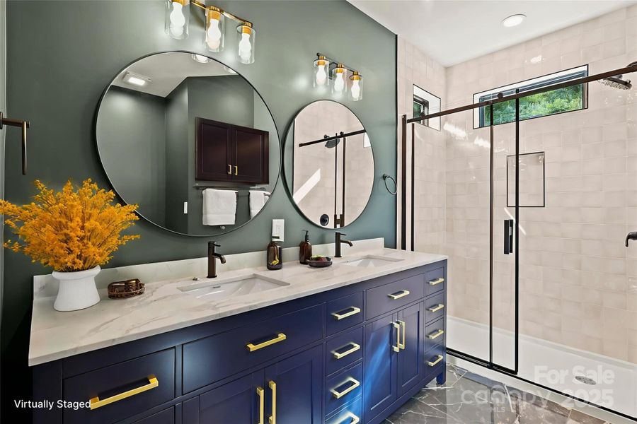 Furnished interior view inside a new home in , Seven Devils (Image 7).