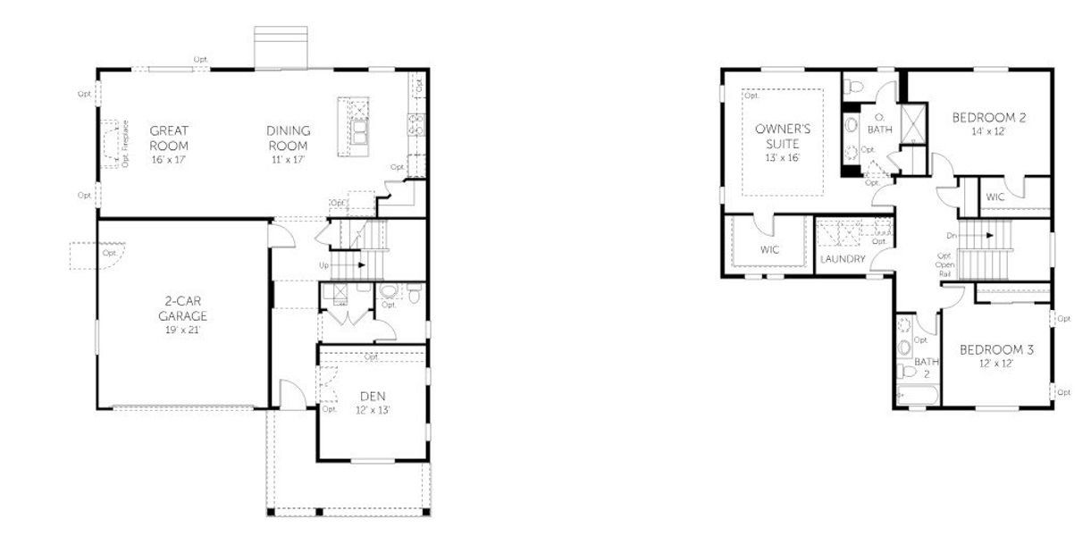 Image 29 representing the Rainier - Homesites by Dream Finders Homes in Trevenna, Windsor, CO. Image 29 representing the Rainier - Homesites by Dream Finders Homes in Trevenna, Windsor, CO.