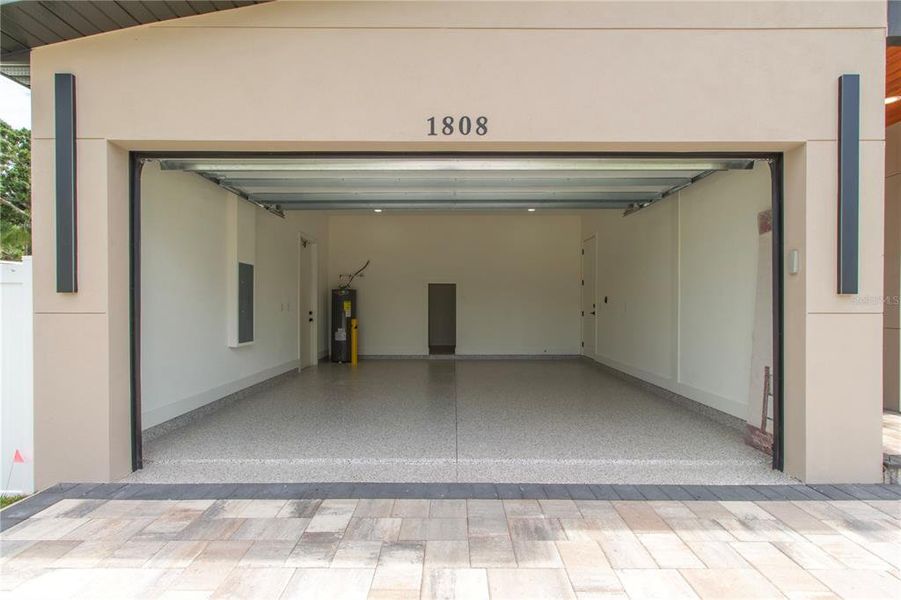 Exterior details and patio area of a home in , Tampa (Image 48).