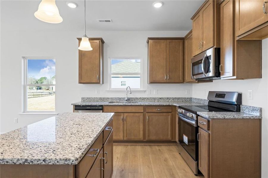 Furnished interior view inside a new home in Laurel Ridge, Rock Spring (Image 9).
