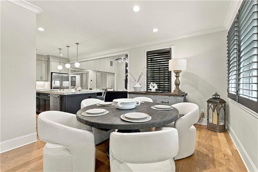 Furnished interior view inside a new home in , Newnan (Image 31).
