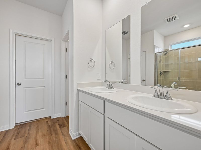 Furnished interior view inside a new home in Travena - Reserve Collection, Georgetown (Image 4).