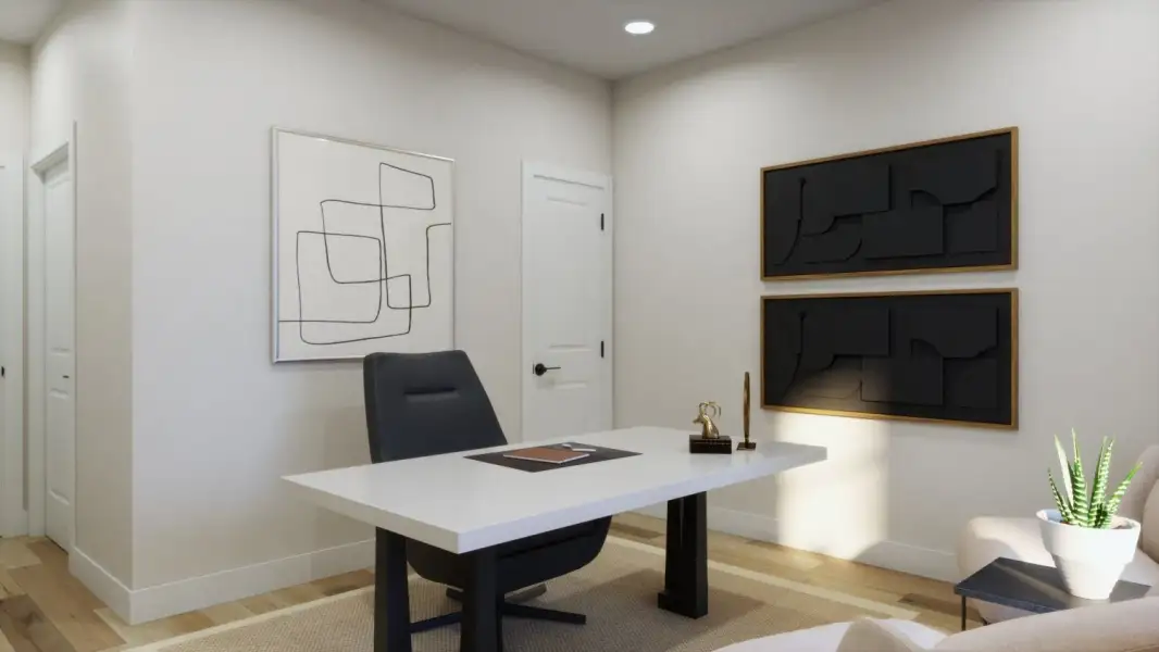 Representative furnished interior of a home built from the 2 Interior by Trumark Homes in Berkeley Villas, Denver (Image 4).