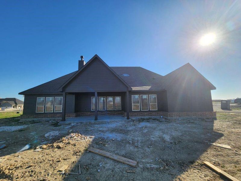 In-progress construction of a new home in Rocky Top, Krum, TX (Image 13). In-progress construction of a new home in Rocky Top, Krum, TX (Image 13).