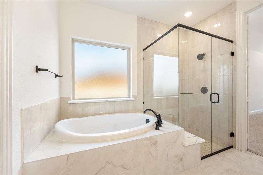 Furnished interior view inside a new home in Windsong Ranch, Prosper (Image 18).