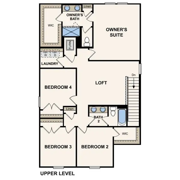 2D floor plan layout of this home in The Landings at Pecan Park, Jacksonville, FL (Image 3). 2D floor plan layout of this home in The Landings at Pecan Park, Jacksonville, FL (Image 3).