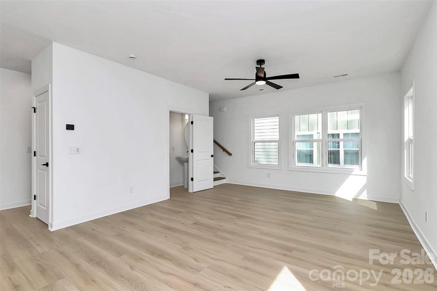 Spacious, unfurnished interior of a new home in , Charlotte (Image 38).