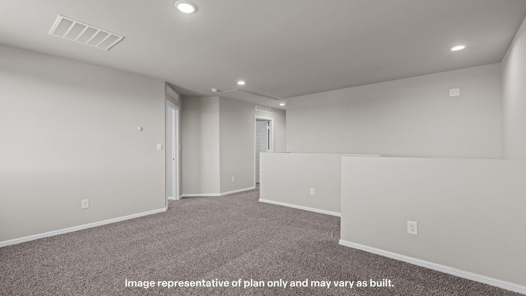 Spacious, unfurnished interior of a new home in Viridian, Lubbock (Image 17).