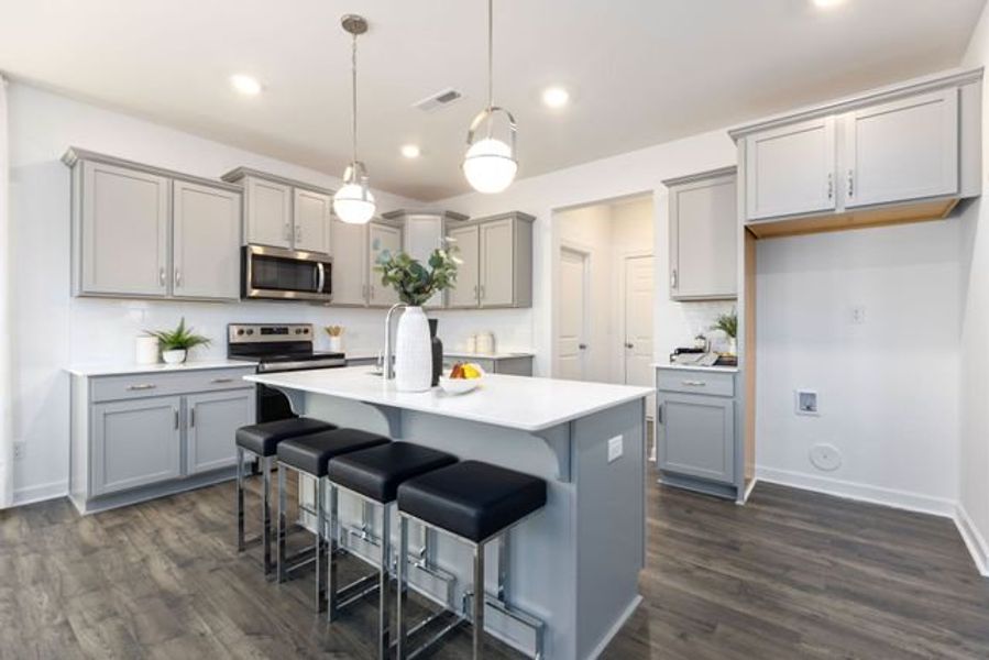 Representative furnished interior of a home built from the Calhoun by True Homes in Edgewater - The Greens, Lancaster (Image 2). Representative furnished interior of a home built from the Calhoun by True Homes in Edgewater - The Greens, Lancaster (Image 2).