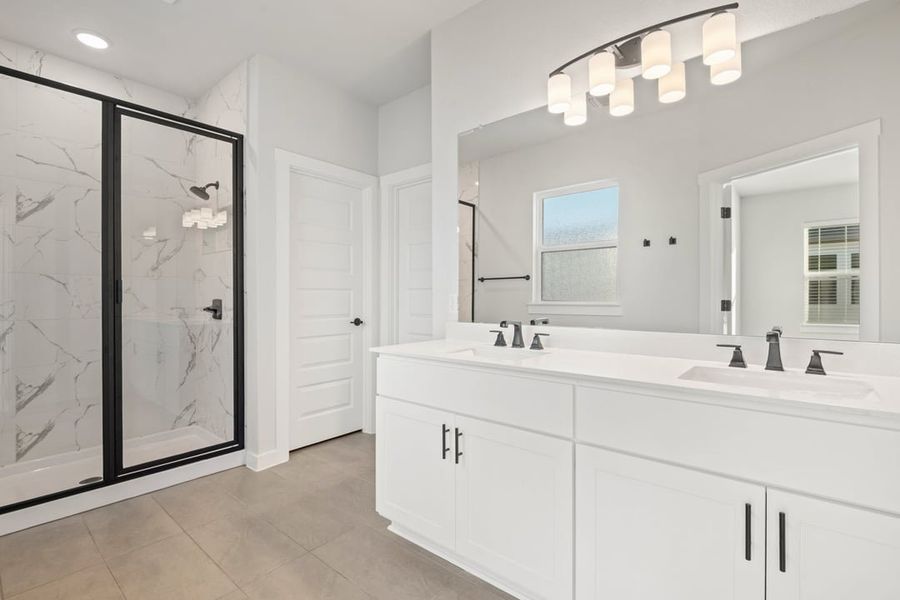 Furnished interior view inside a new home in Union Collection at Park Central, Georgetown (Image 17). Furnished interior view inside a new home in Union Collection at Park Central, Georgetown (Image 17).