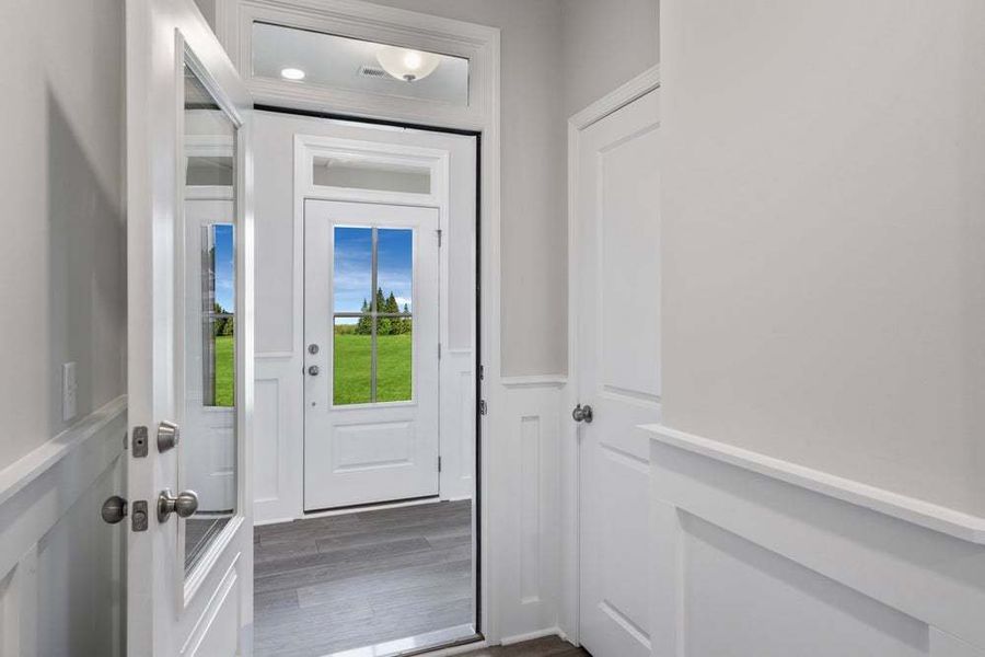 The Smithfield Front Door with Smart Home Delivery Center