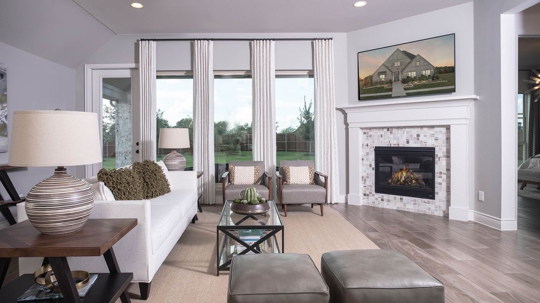 Furnished interior view inside a new home in Candela, Richmond (Image 119).