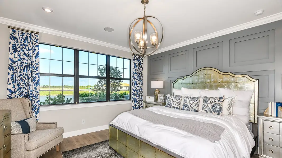 Furnished interior view inside a new home in Esplanade by the Islands Coach Homes, Naples (Image 4).