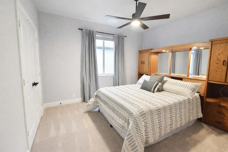 Furnished interior view inside a new home in Abe's Landing, Granbury (Image 33).