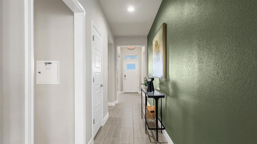 Furnished interior view inside a new home in Treeline, Justin (Image 19).