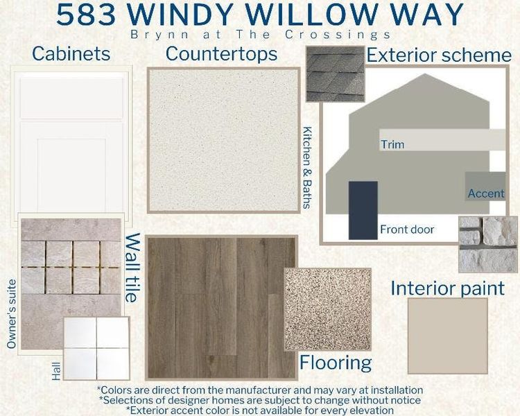 Brynn - Colors For This Home Brynn - Colors For This Home