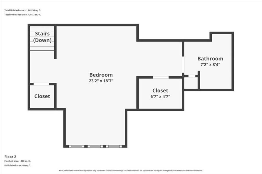 2D floor plan layout of this home in , Canton, GA (Image 7). 2D floor plan layout of this home in , Canton, GA (Image 7).