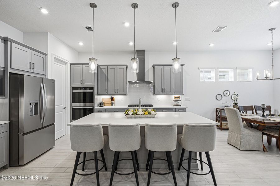 Furnished interior view inside a new home in RiverTown, St. Johns (Image 38).