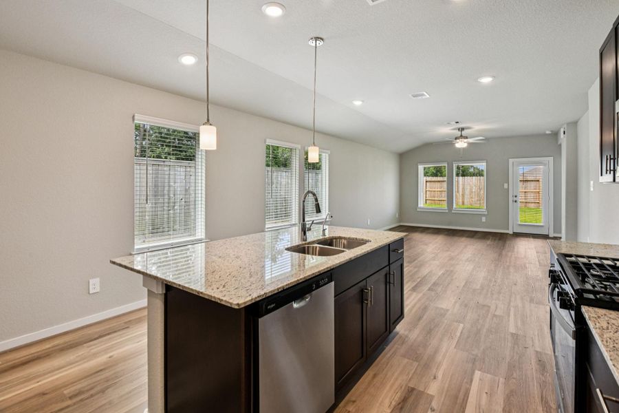 Photo is not of the actual home, but is an inspirational photo of builder’s model home and may depict options, furnishings, and/or decorator features that are not included