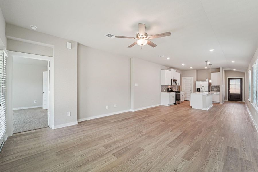 Photo is not of the actual home, but is an inspirational photo of builder’s model home and may depict options, furnishings, and/or decorator features that are not included