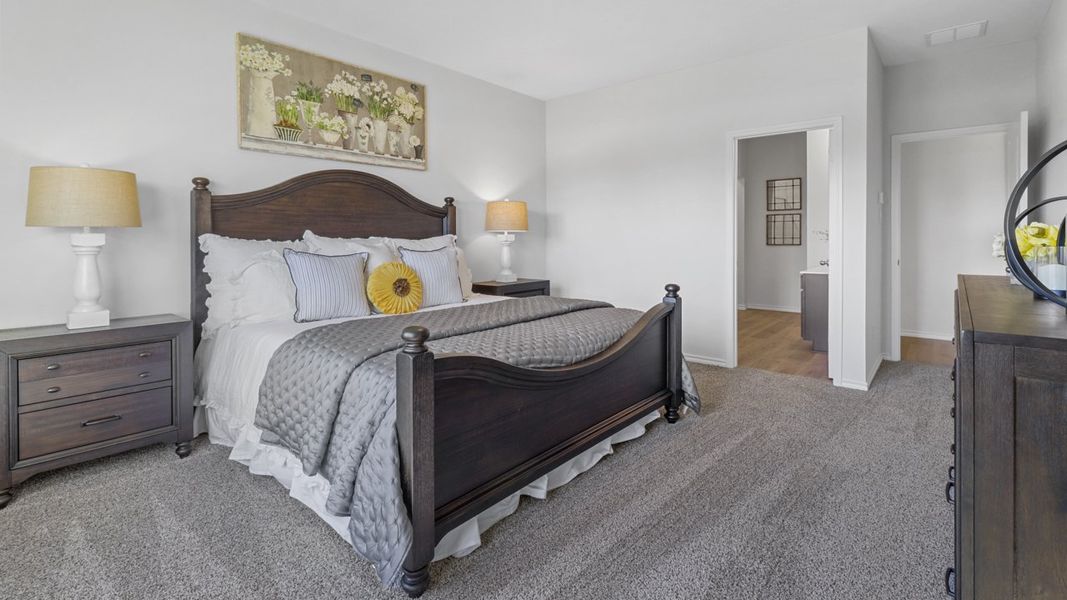 Furnished interior view inside a new home in The Reserve at Timber Creek, Lindale (Image 29).