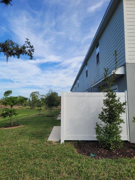 Exterior details and patio area of a home in , Sarasota (Image 11). Exterior details and patio area of a home in , Sarasota (Image 11).