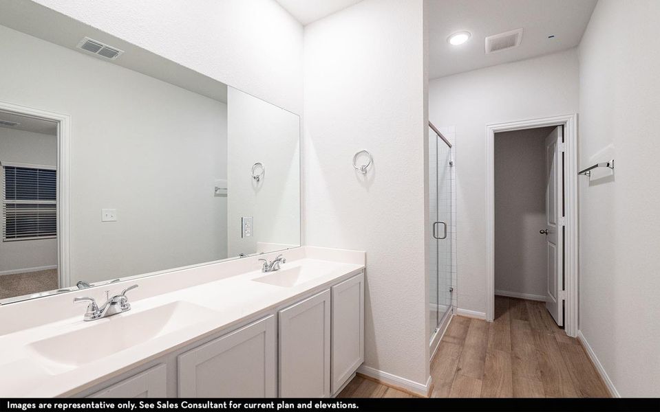 Furnished interior view inside a new home in Austin Point, Richmond (Image 2).