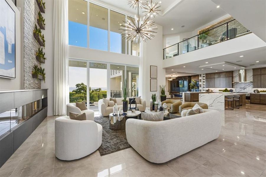 Furnished interior view inside a new home in Legends Bay, Bradenton (Image 51).