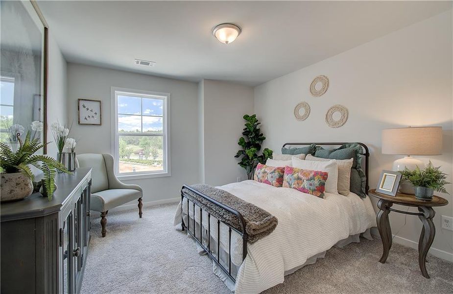 Furnished interior view inside a new home in The Towns at Auburn Station East, Auburn (Image 3).