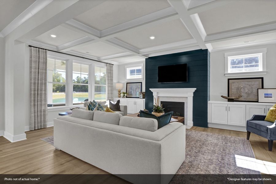 Furnished interior view inside a new home in Pineland Preserve, Summerville (Image 11).