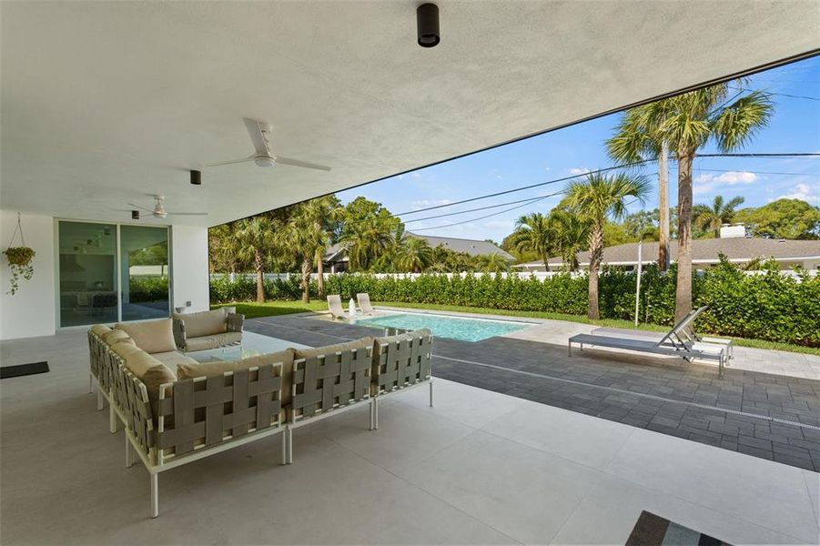 Exterior details and patio area of a home in , Belleair (Image 26).