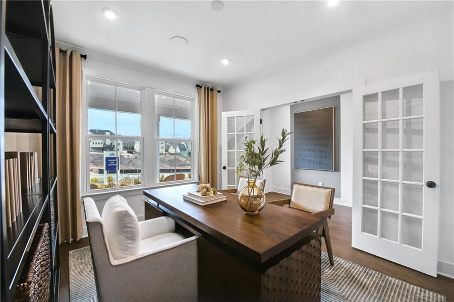 Furnished interior view inside a new home in , Villa Rica (Image 12).