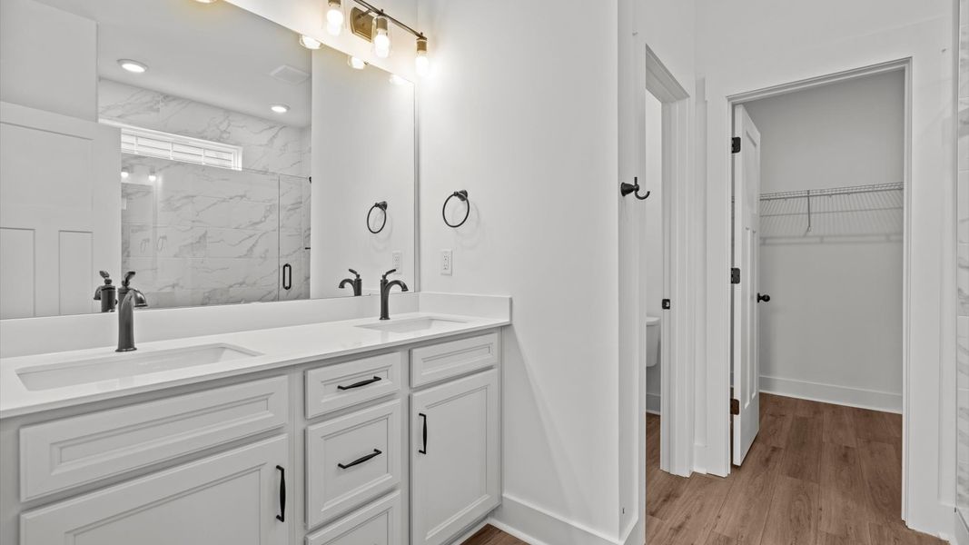 Furnished interior view inside a new home in Pleasant Falls, Moore (Image 13).