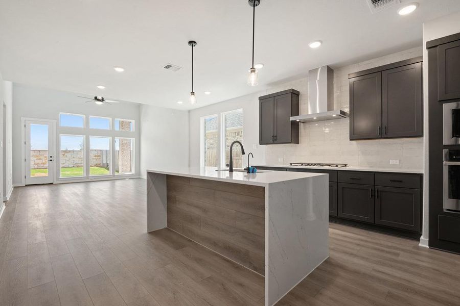 Furnished interior view inside a new home in Flora, Hutto (Image 8).