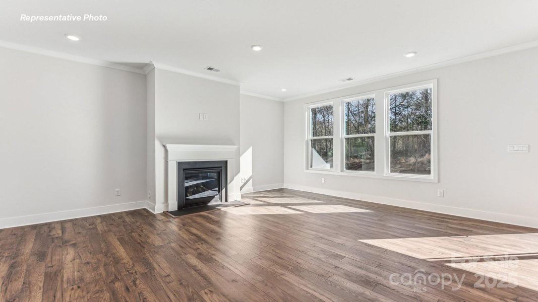 Spacious, unfurnished interior of a new home in Westport, York (Image 11).