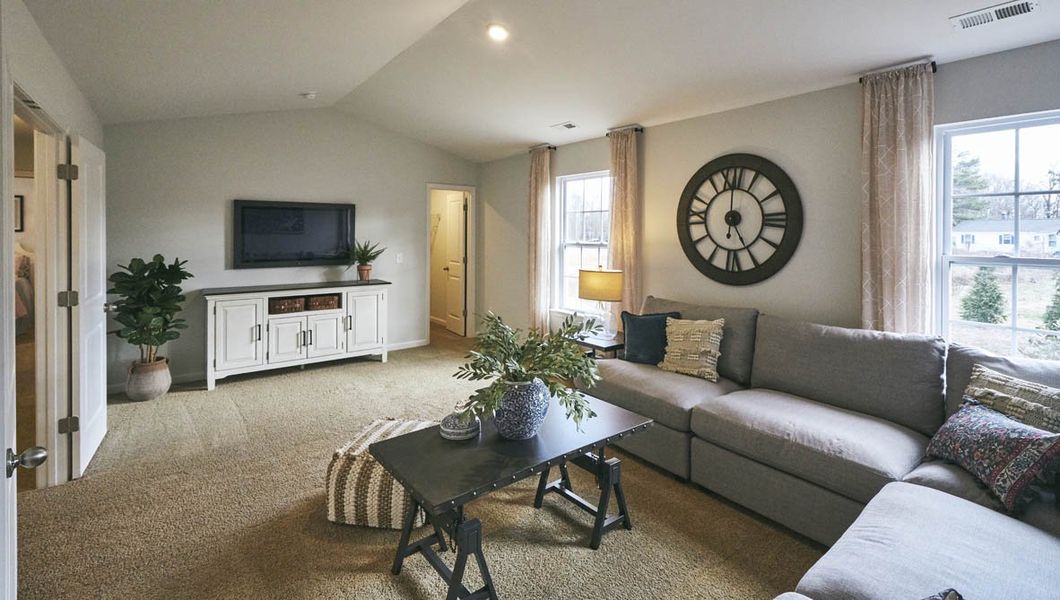 Representative furnished interior of a home built from the Winston by D.R. Horton in Middleton, Greensboro (Image 21). Representative furnished interior of a home built from the Winston by D.R. Horton in Middleton, Greensboro (Image 21).