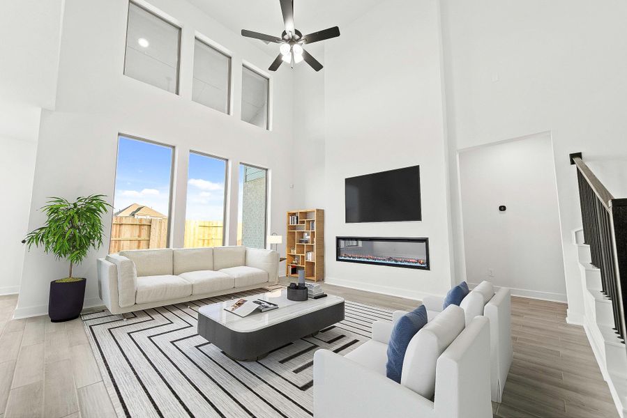 Virtually staged representative image. Features, specifications, selections and colors may vary.