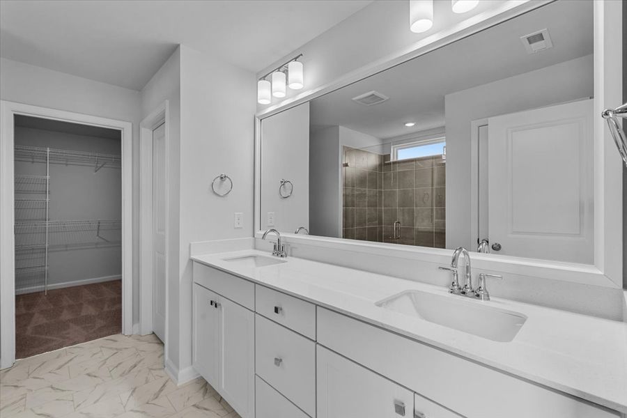 Furnished interior view inside a new home in Fieldstone, Lexington (Image 14).