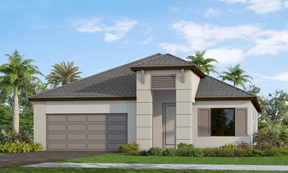 Representative exterior photo of a completed home built from the Applause by Neal Communities in Palm Grove, Bradenton, FL (Image 24). Representative exterior photo of a completed home built from the Applause by Neal Communities in Palm Grove, Bradenton, FL (Image 24).