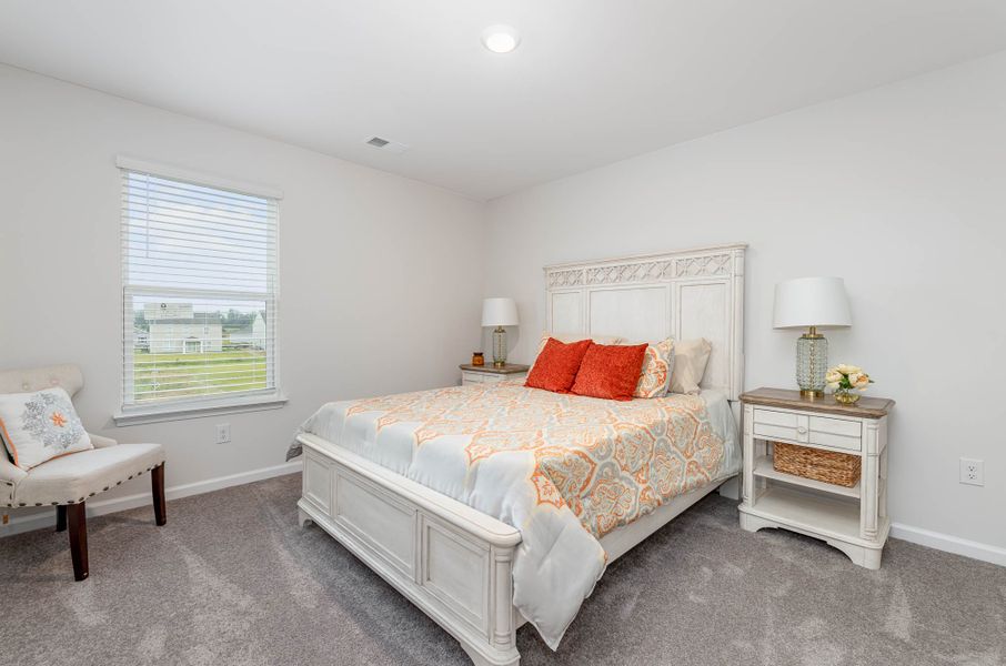 Representative furnished interior of a home built from the GALEN by D.R. Horton in The Meadows at Wildwood Village, Shallotte (Image 18).
