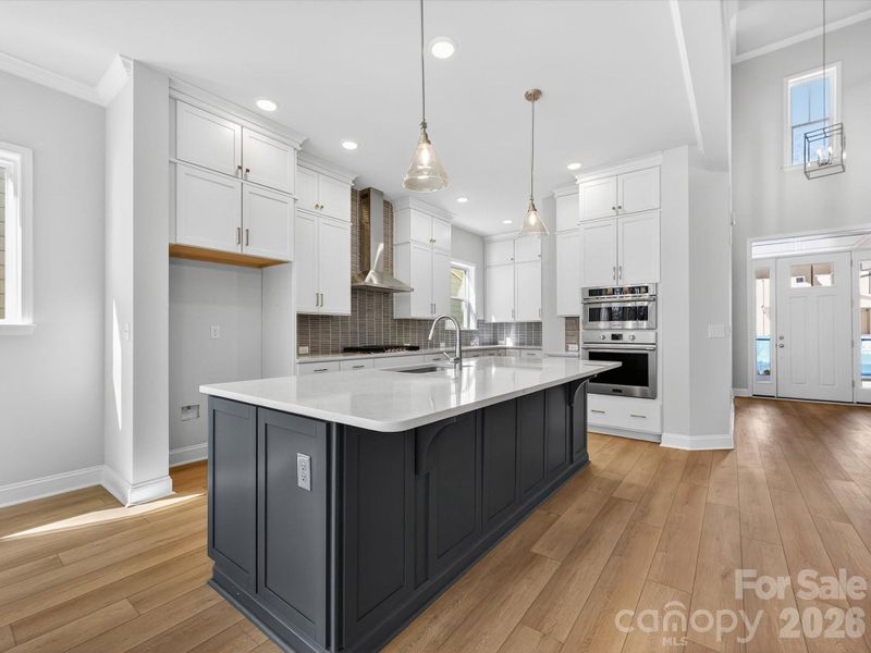 Furnished interior view inside a new home in North Creek Village, Huntersville (Image 18).