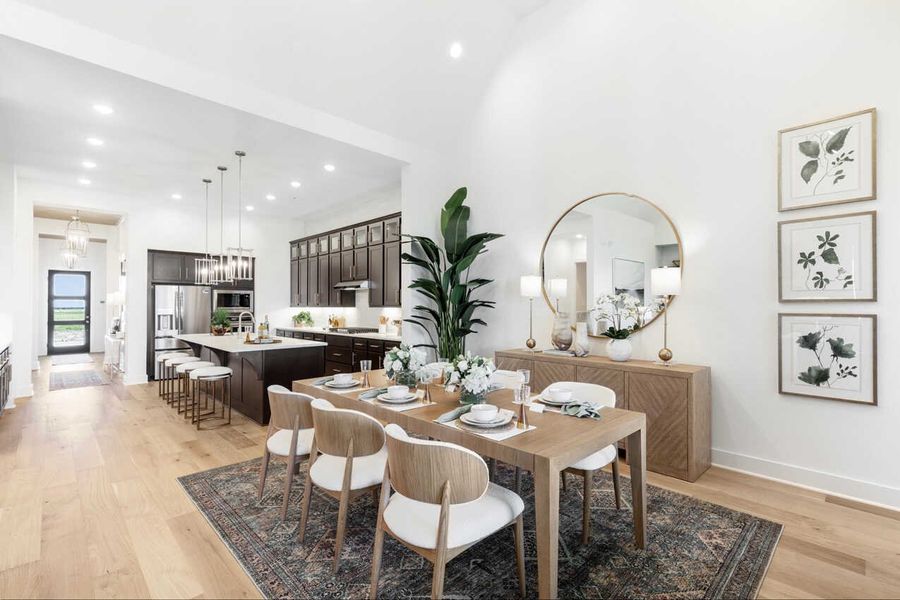 Representative Dining Room - some options shown Representative Dining Room - some options shown