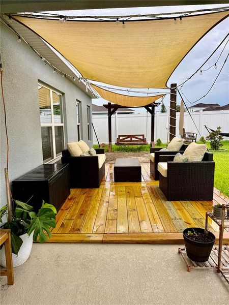 Exterior details and patio area of a home in , Haines City (Image 24). Exterior details and patio area of a home in , Haines City (Image 24).