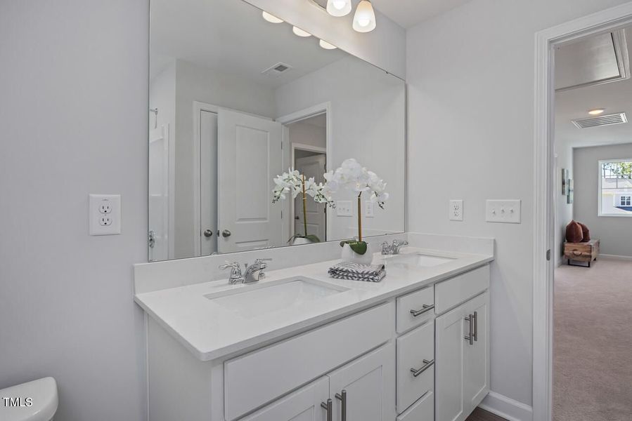 Furnished interior view inside a new home in Wellers Knoll, Lillington (Image 25).