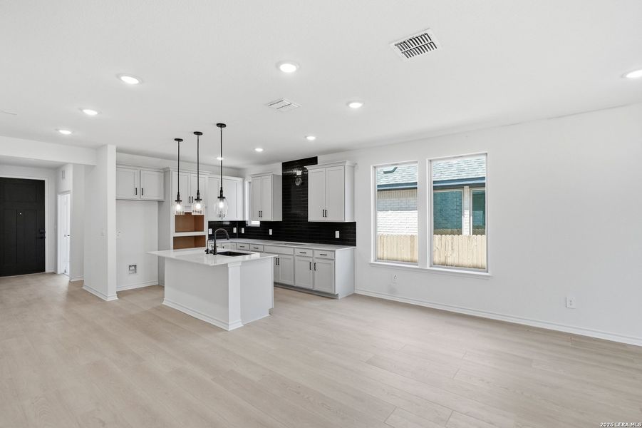 Furnished interior view inside a new home in Davis Ranch, San Antonio (Image 8).