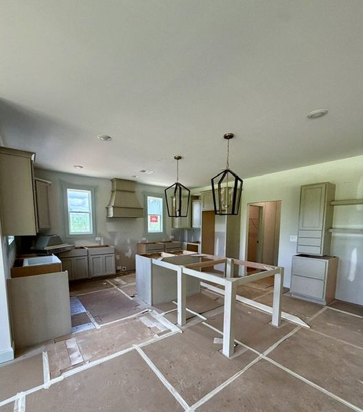 In-progress construction of a new home in Harmon Springs, Carrollton, GA (Image 4).