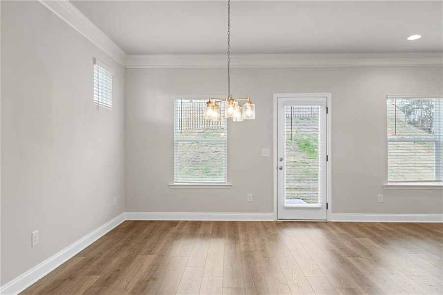 Spacious, unfurnished interior of a new home in , Flowery Branch (Image 16).