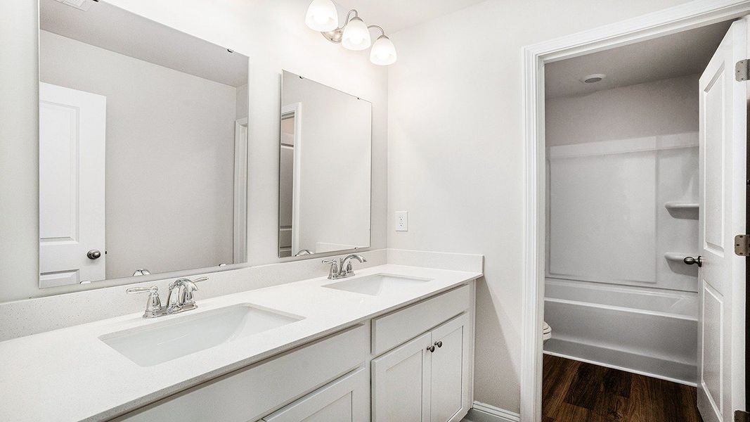 Furnished interior view inside a new home in Haven View, Murrells Inlet (Image 9).