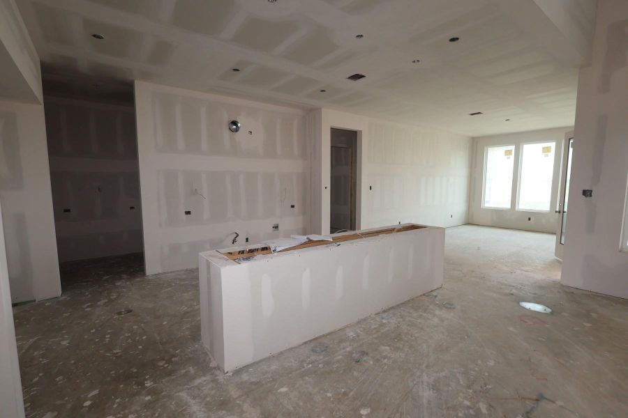 In-progress construction of a new home in Dunham Pointe, Cypress, TX (Image 38). In-progress construction of a new home in Dunham Pointe, Cypress, TX (Image 38).