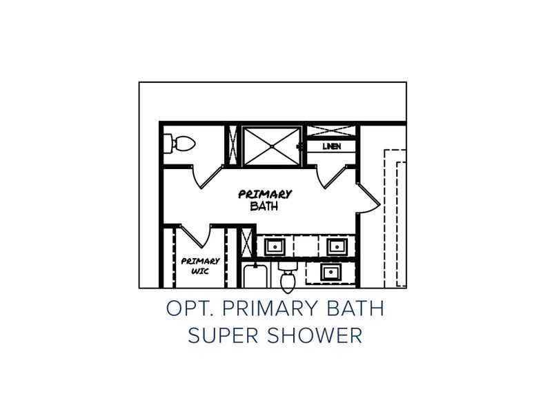 2D floor plan layout for the The Lakehurst by My Home Communities in Legends at Old Monroe, Monroe, GA (Image 12).
